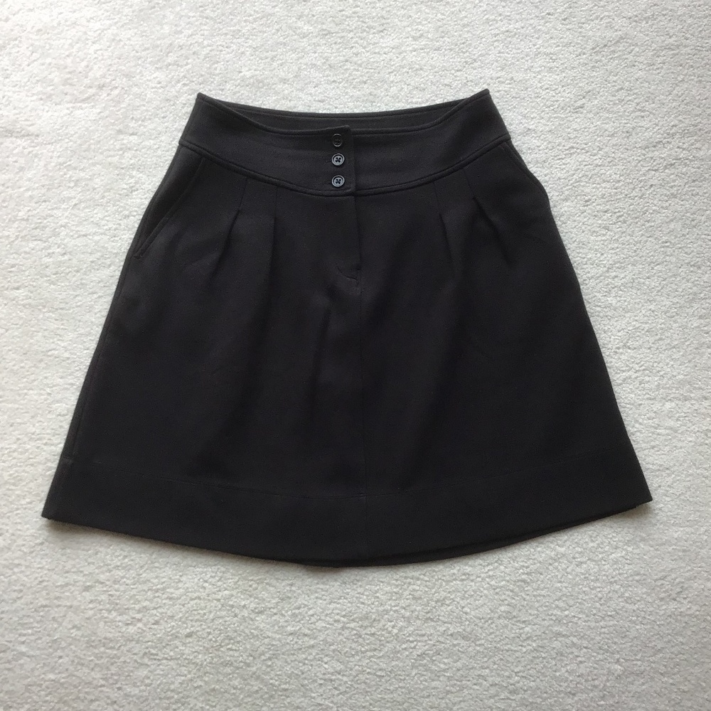 Banana Republic Black Riding Skirt